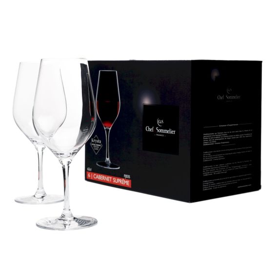 Набор бокалов для вина Cabernet Supreme, 6 шт, 620 мл, D95 мм, H240 мм, Chef&Sommelier, изображение 2