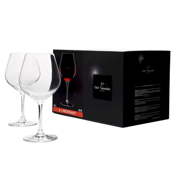 Набор бокалов для вина "Cabernet Abondant", 6 шт, 500 мл, D10 см, H20.1 см, Chef&Sommelier, изображение 2