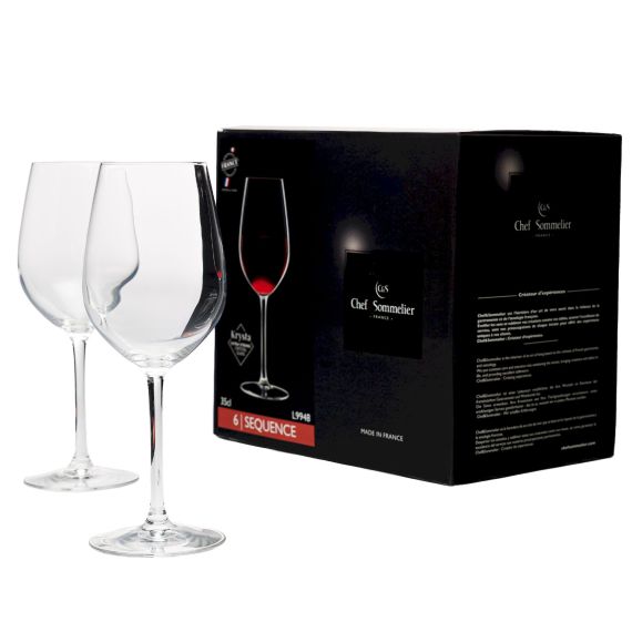 Набор бокалов для вина Sequence, 6 шт, 350 мл, Chef&Sommelier, изображение 2