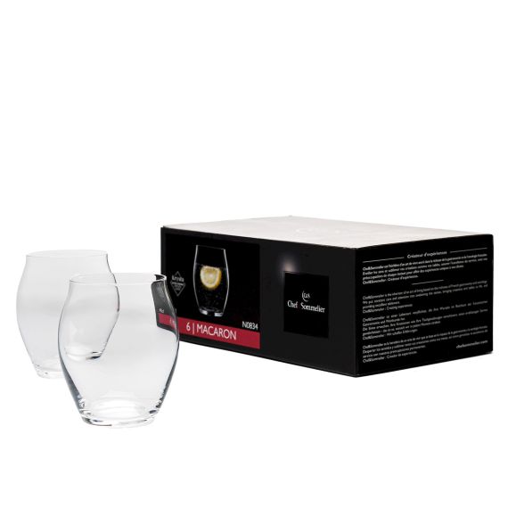 Набор хайболов Macaron, 6 шт, 400 мл, D85 мм, H104 мм, хрустальное стекло, Chef&Sommelier, изображение 2