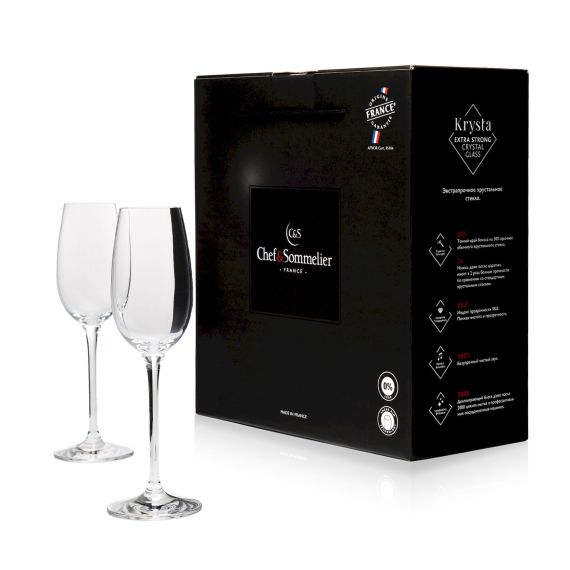 Набор рюмок Spirits, 2 шт, 120 мл, D60 мм, H190 мм, Chef&Sommelier, изображение 2