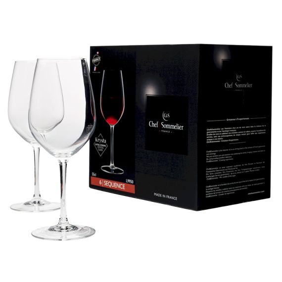 Набор бокалов для вина 530мл, Sequence, H=235мм; 6 штук, Chef&Sommelier, изображение 2