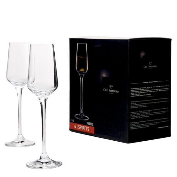 Набор рюмок Spirits, 6 шт, 110 мл, D60 мм, H200 мм, Chef&Sommelier, изображение 2
