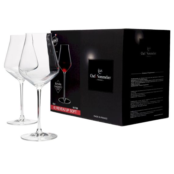 Набор бокалов для вина Reveal'Up Soft, 6 шт, 500 мл, D97 мм, H247 мм, Chef&Sommelier, изображение 2