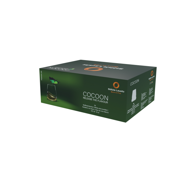 Набор из 6-ти бокалов для белого вина серия Cocoon 447 мл, D88 мм, H106 мм, Stolzle, изображение 7