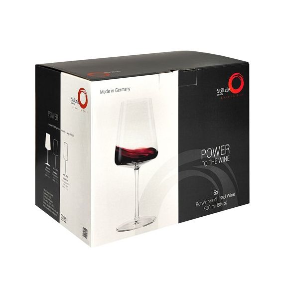 Набор из 6-ти бокалов для красного вина серия Power, 520 мл, D90 мм, H226 мм, Stolzle, изображение 6