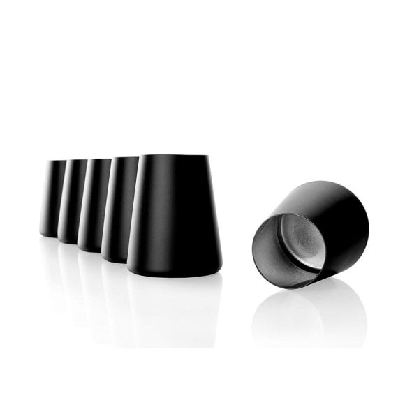 Набор из 6-ти стаканов серия Power, цвет Черный-Серебряный 380 мл, D86 мм, H101 мм, Stolzle, изображение 2