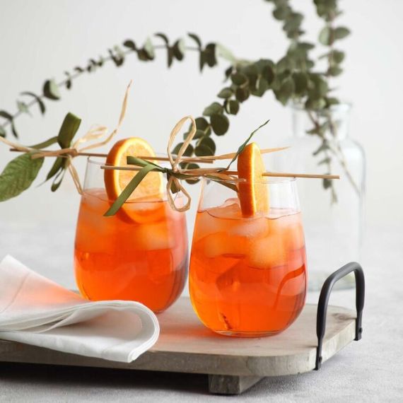 Набор из 6-ти стаканов Олд фэшн 360 мл, серия Gaia, стекло, LAV, изображение 4