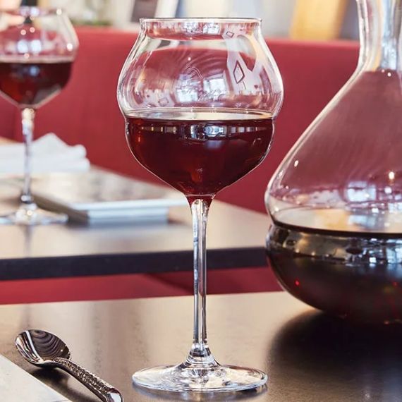 Набор бокалов для вина Macaron, 2 шт, 400 мл, D93 мм, H200 мм, хрустальное стекло, Chef&Sommelier, изображение 6