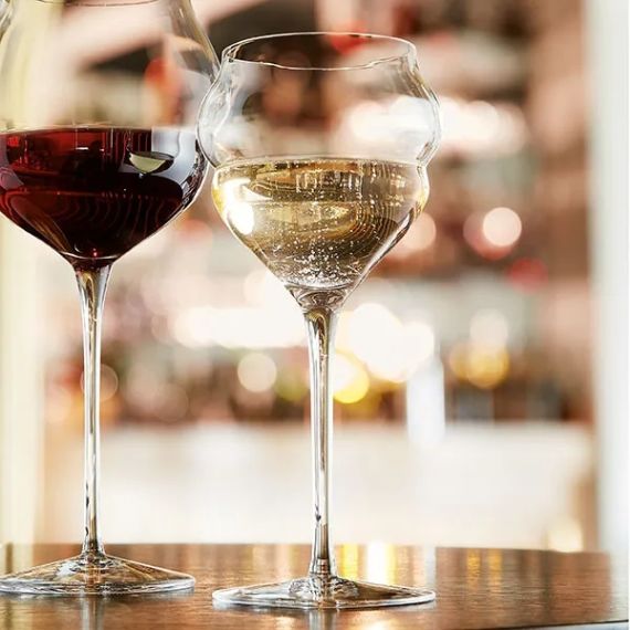 Набор бокалов для вина Macaron, 2 шт, 300 мл, D81 мм, H195 мм, хрустальное стекло, Chef&Sommelier, изображение 6