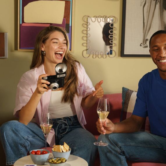 Набор из 2-х бокалов-флюте Quatrophil, 292 мл, D82 мм, H260 мм, Stolzle, изображение 5