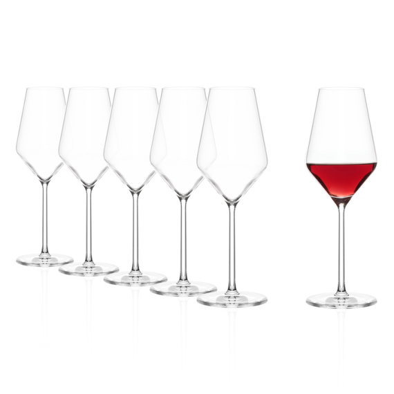 Набор из 6-ти бокалов для вина 370 мл серия Q1, D 84 мм, H 247 мм, Stolzle, изображение 3