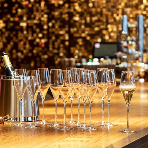 Набор из 2-х бокалов-флюте 300 мл серия Q1, D 82 мм, H 270 мм, Stolzle, изображение 8