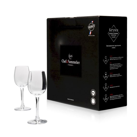 Набор рюмок для водки Cabernet, 2 шт, 70 мл, D=51 мм, H=135 мм, Chef&Sommelier, изображение 2