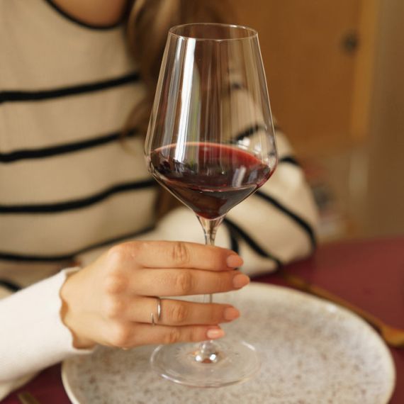 Набор из 6-ти бокалов для красного вина Quatrophil, 568 мл, D96 мм, H250 мм, Stolzle, изображение 6