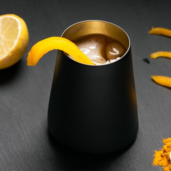 Набор из 6-ти стаканов серия Power, цвет Черный-Золотой 380 мл, D86 мм, H101 мм, Stolzle, изображение 5