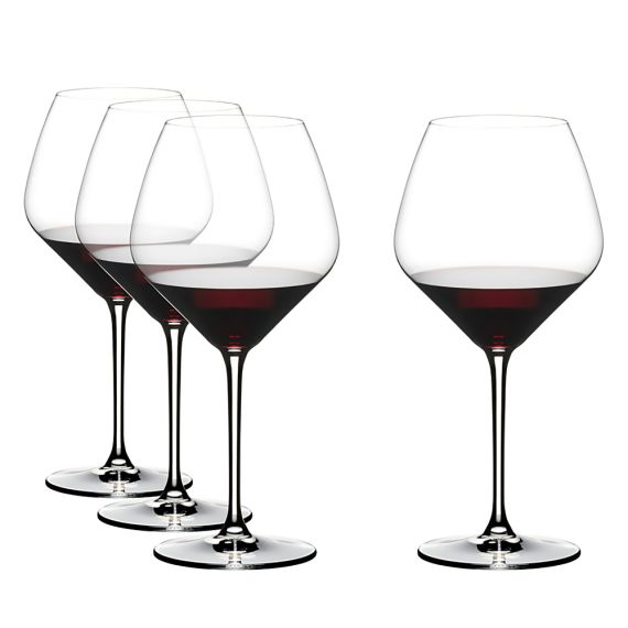 Набор из 4-х бокалов для красного вина PINOT NOIR, объем: 770 мл, высота: 24,6 см, материал: хрусталь, серия Extreme, 4411/07, Riedel, Австрия