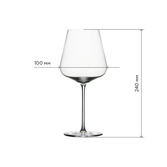 Набор из 6-ти бокалов для красных вин Bordeaux, 740 мл, Zalto, изображение 5