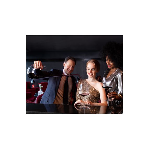 Бокал для красного вина Pinot Noir 1234/07, 950 мл, прозрачный, серия Winewings, Riedel, изображение 3