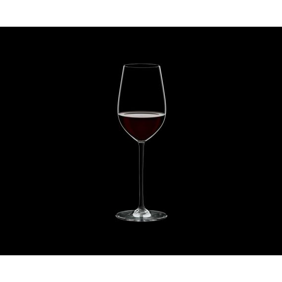 Бокал для вина Riesling/Zinfandel, 395 мл, прозрачный/черный, хрусталь, серия Fatto a Mano, Riedel, изображение 6