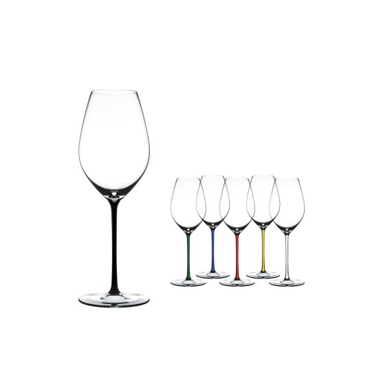 Бокал для шампанского Champagne, 445 мл, прозрачный/черный, хрусталь, серия Fatto a Mano, Riedel, изображение 6