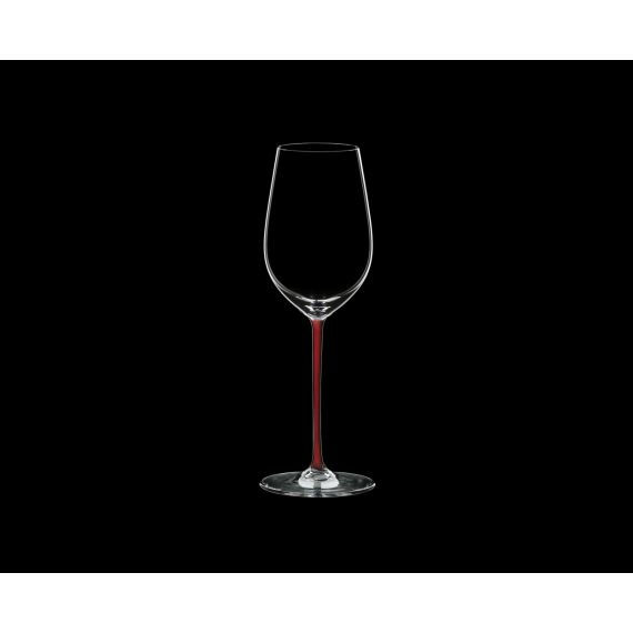 Бокал для вина Riesling/Zinfandel, 395 мл, прозрачный/красный, хрусталь, серия Fatto a Mano, Riedel, изображение 4