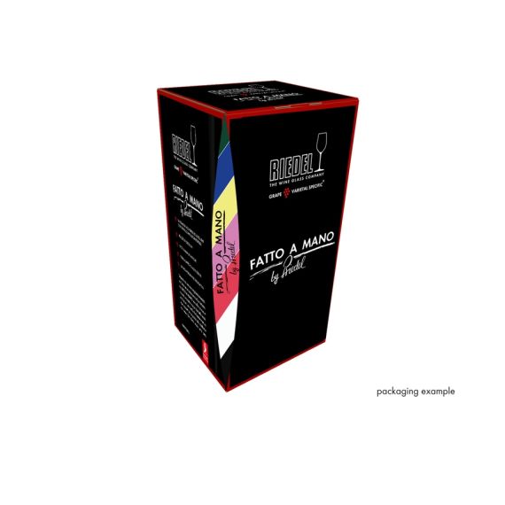 Бокал для красного вина Pinot Noir 4884/67R, 830 мл, красная ножка, серия Fatto a Mano, Riedel, изображение 4