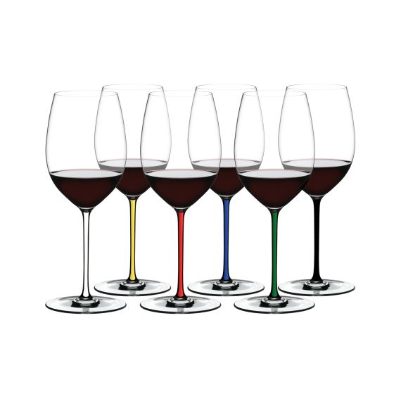 Набор из 6-ти бокалов для вина Cabernet/Merlot, 709 мл, 7900/0-24, серия Fatto A Mano, Riedel