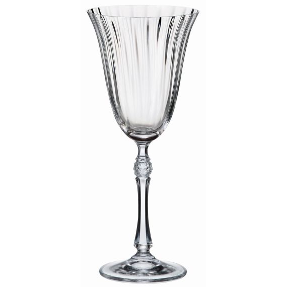 Набор из 6-ти бокалов для красного вина PARUS OPTIC, 250 мл, Crystal Bohemia