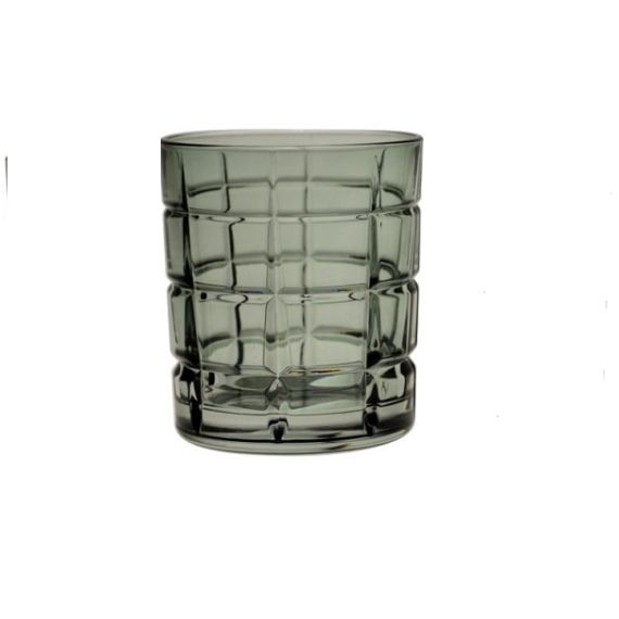 Набор из 6-ти стаканов для виски TIMESQUARE GREY 320 мл, Crystal Bohemia