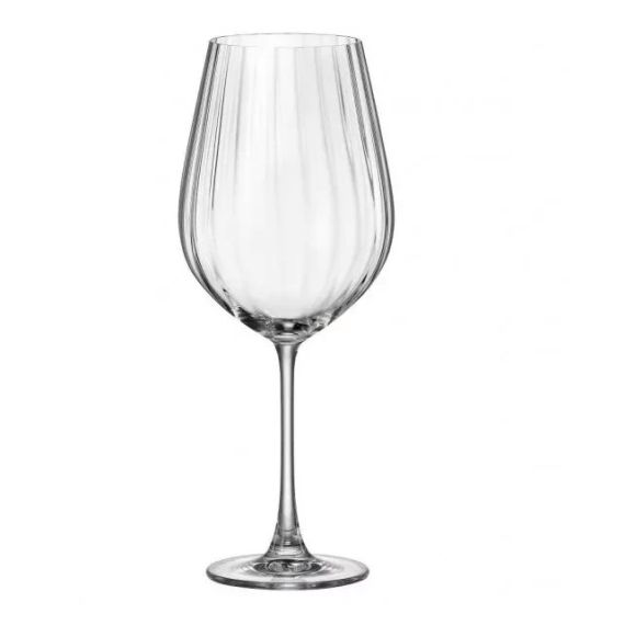 Набор из 6-ти бокалов для вина 850 мл, серия Columba optic, Crystalite Bohemia