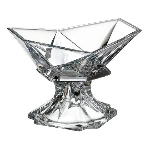 Салатник на ножке ORIGAMI, 22,5 см, Crystal Bohemia