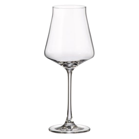 Набор из 6-ти бокалов для белого вина CETTIA, 480 мл, Crystal Bohemia