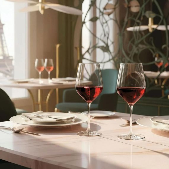 Набор бокалов для вина Милла (Mylla), 6 шт, 550 мл, d=95 мм, h=245 мм, Chef&Sommelier, изображение 5