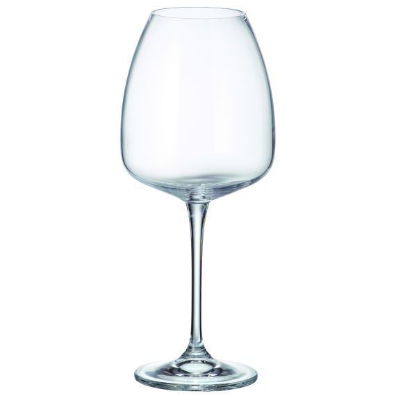 Набор из 4-х бокалов для красного вина ANSER Diaryt mix, 610 мл, Crystal Bohemia