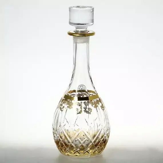 Графин 1л Timon Opera Amber, RCR Cristalleria Italliana