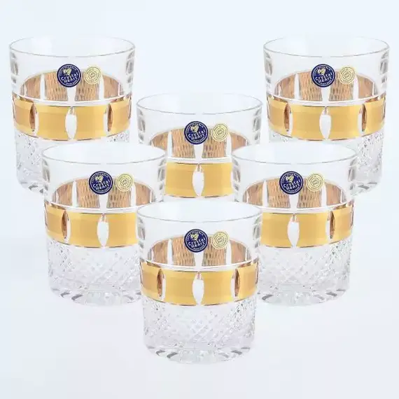 Набор стаканов Crystal Heart 320 мл, Bohemia Crystal