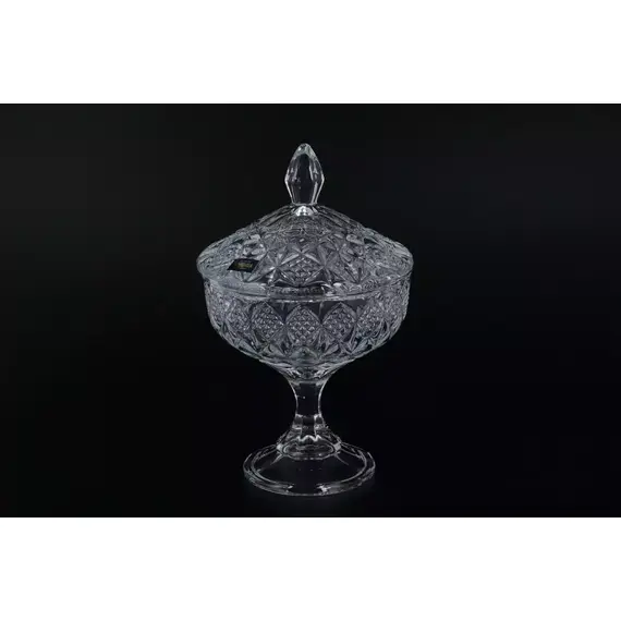 Конфетница на ножке Sirius-nova 24см, Bohemia Crystalite