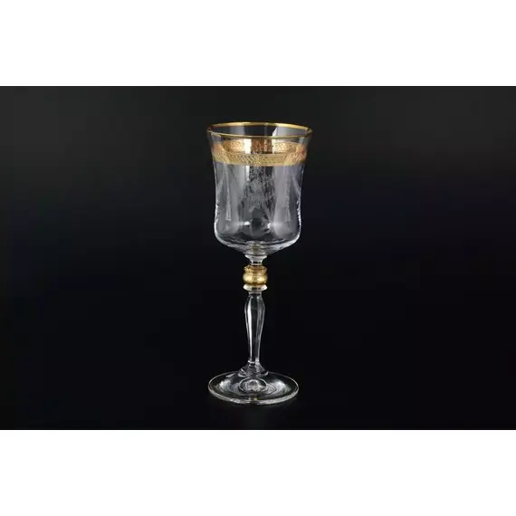 Набор бокалов для вина 210  мл V-D, 6 шт, Bohemia Crystalite