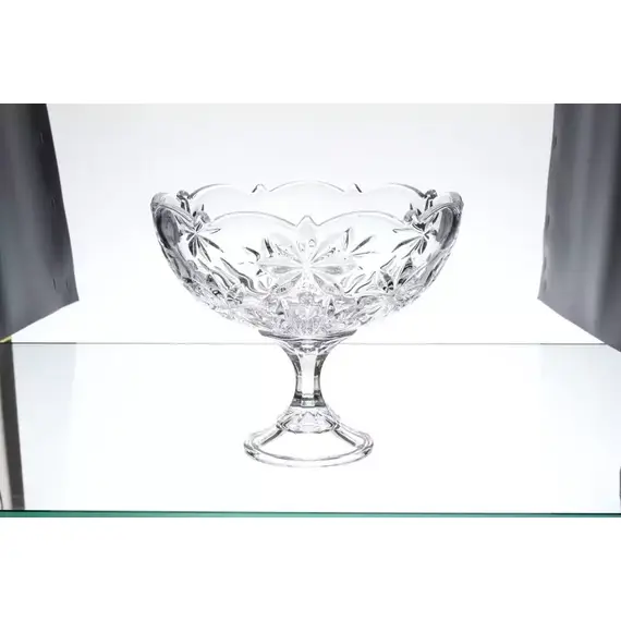 Конфетница на ножке Perseus-nova 22 см, Bohemia Crystalite