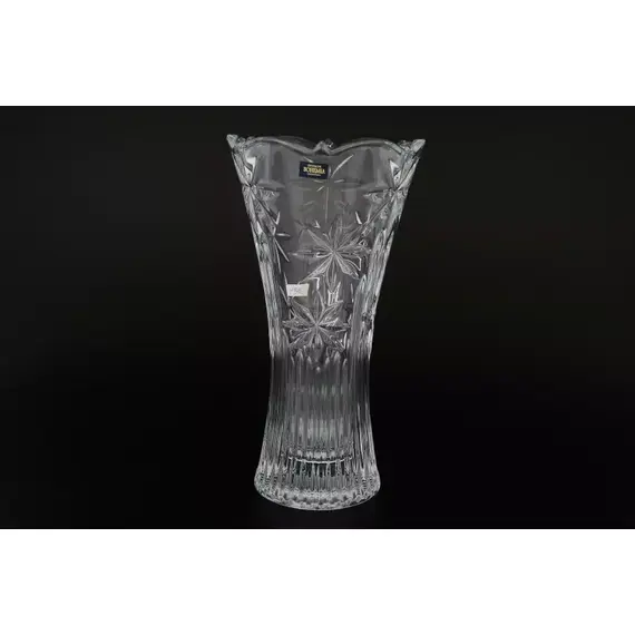 Ваза Perseus-nova 30 *16 см, диаметр дна 11 см, Bohemia Crystalite