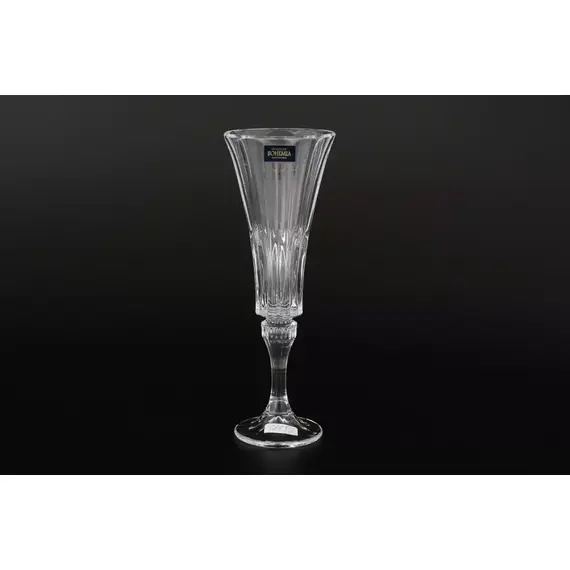 Набор фужеров для шампанского Wellington 180мл, 6 шт, Bohemia Crystalite