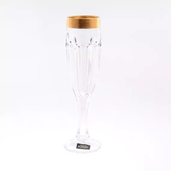 Набор фужеров Safari Gold 150 мл, Bohemia Gold