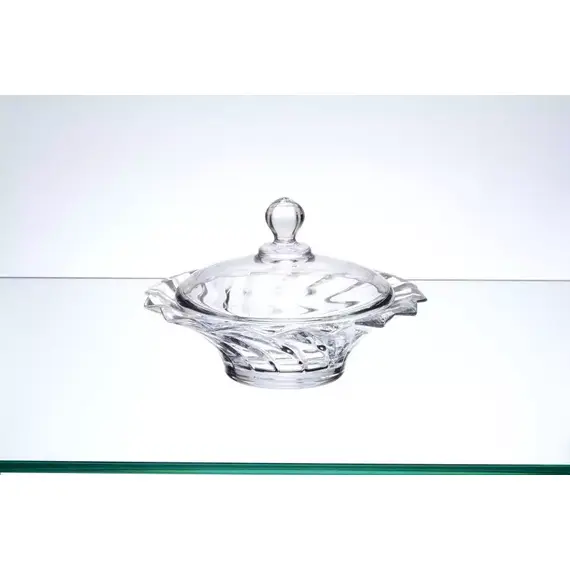 Конфетница с крышкой Picadelli 21 см, Bohemia Crystalite