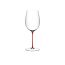 Бокал для вина Superleggero Bordeaux Grand Cru, 953 мл, 6425/00R, красная ножка, Riedel, изображение 2
