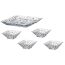 Набор конфетниц из 5-ти предметов, серия Marble, Crystalite Bohemia, изображение 2