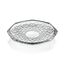 Блюдо круглое RCR ARABESQUE D30 см, H2,4 см, хрустальное стекло, Италия